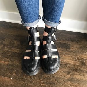 geraldo brando ankle strap sandals